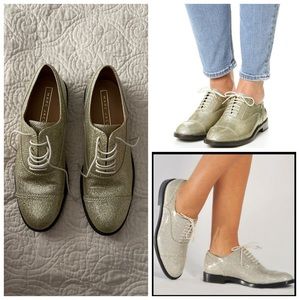 Marc Jacobs Diamond Clinton Oxford Flats Regular.